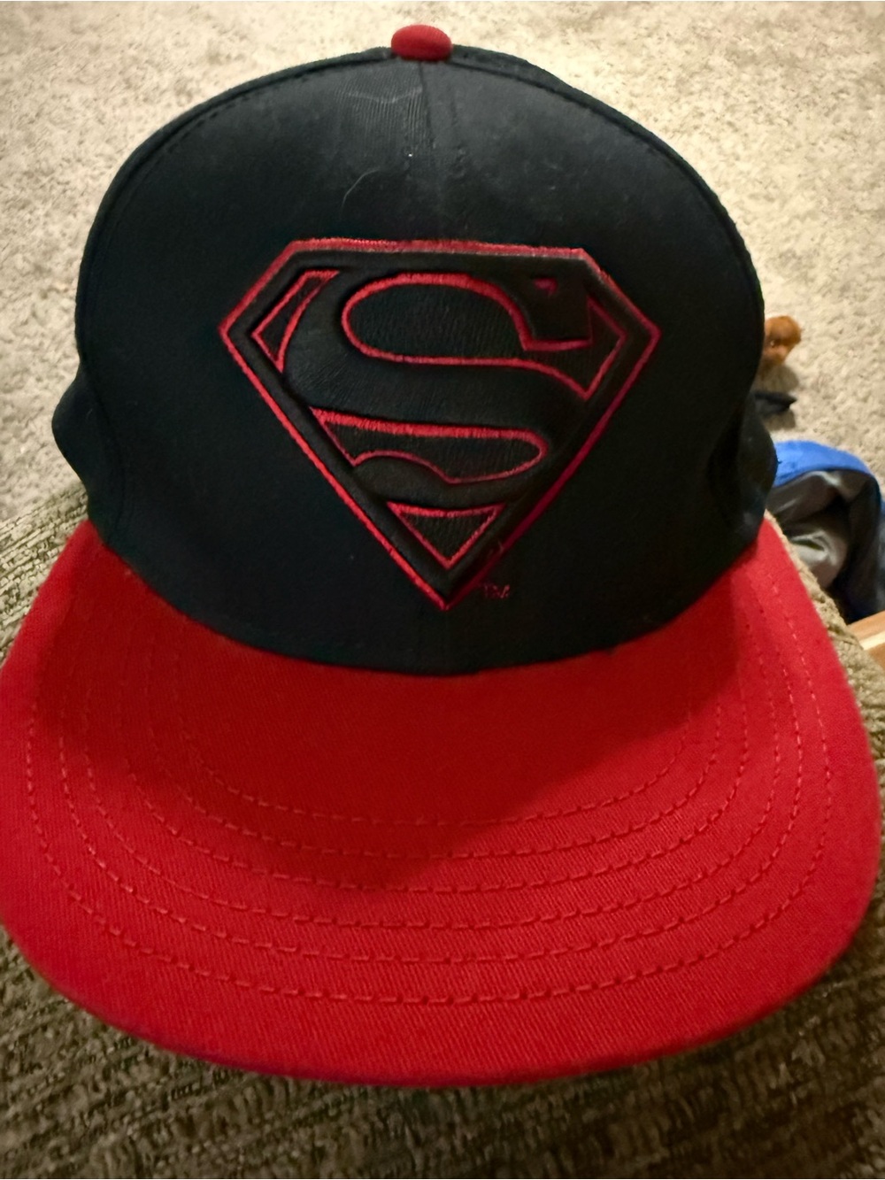 DC Comics Kids‎ Black & Red Superman Snapback Hat